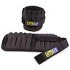 Gofit 5-Pound Pair of Padded Pro Ankle Weights GF-P5W